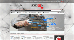 Desktop Screenshot of log-on.gr