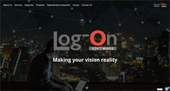 Desktop Screenshot of log-on.com